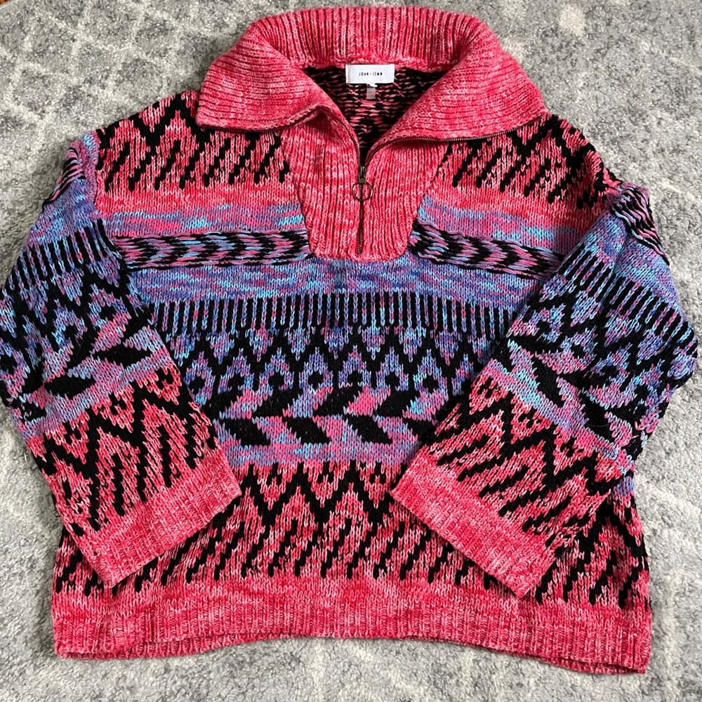 Apres Ski Quarter Zip - John + Jenn Anthropologie (Women's Size Large)